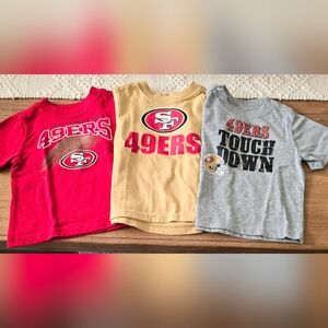 Children's 49ers shirts